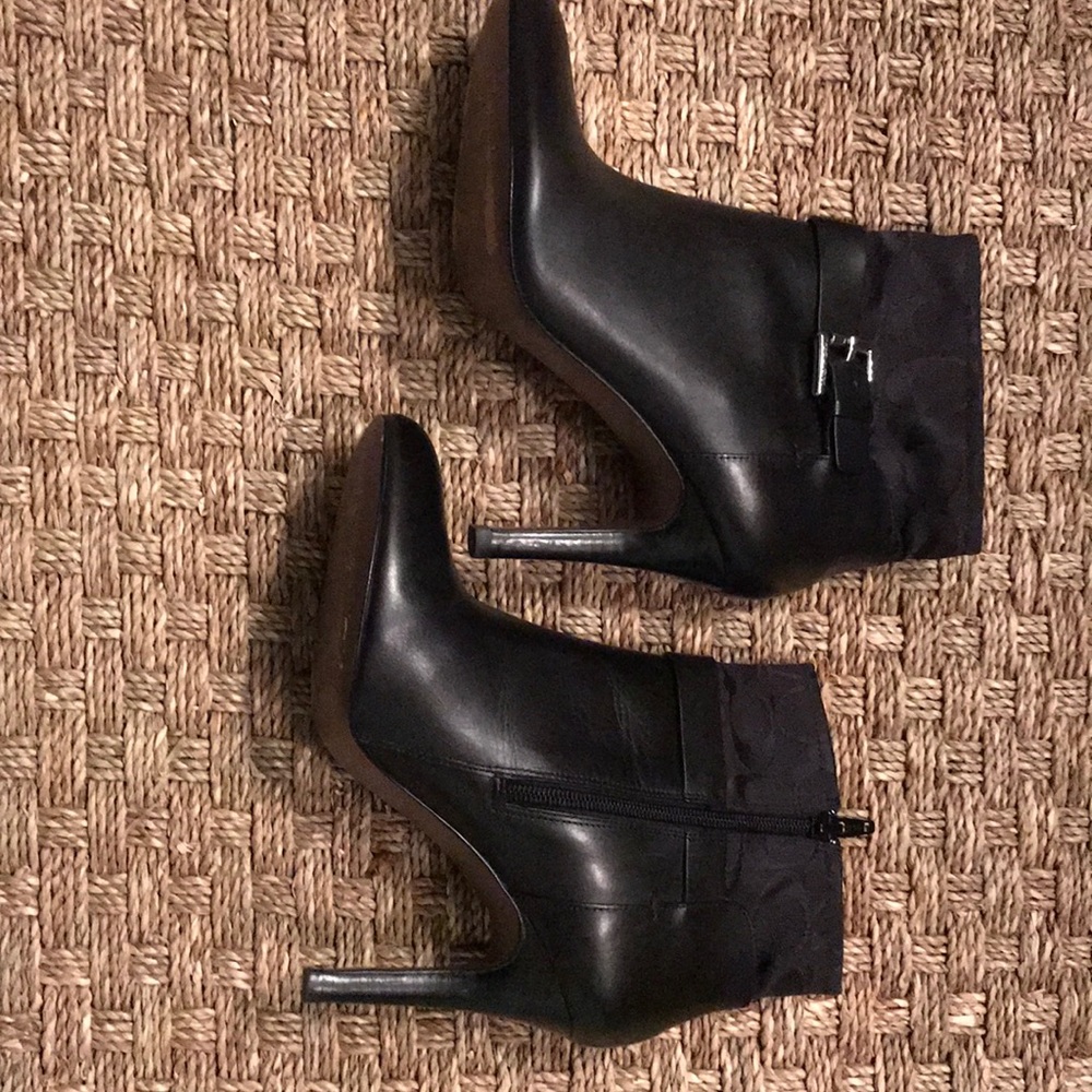 Authentic coach booties